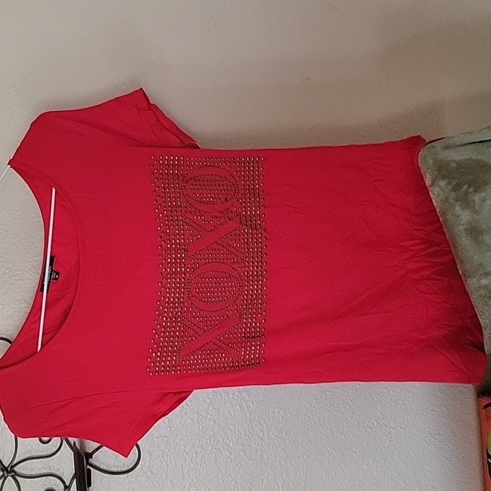 Xoxo red blouse